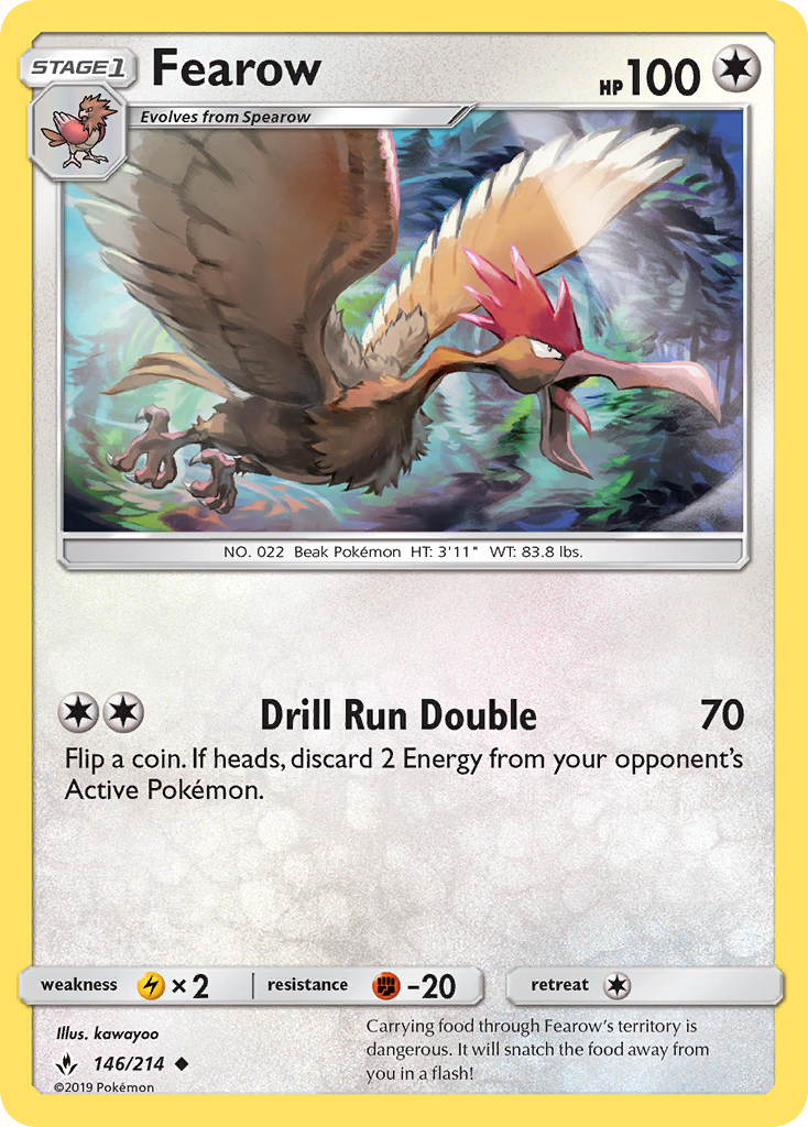 Fearow (146/214) [Sun & Moon: Unbroken Bonds] | Gear Gaming Fayetteville