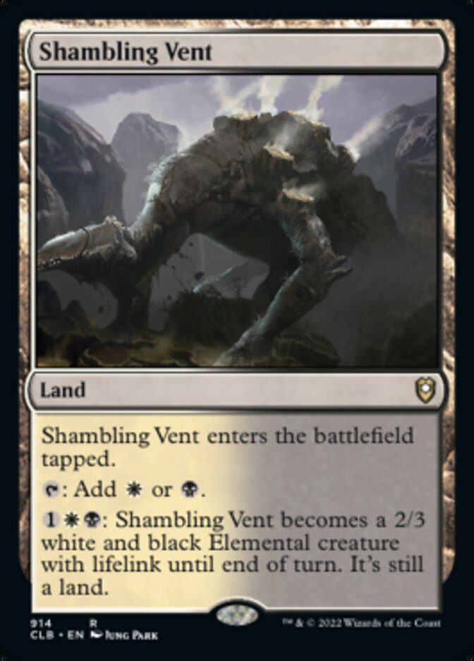 Shambling Vent [Commander Legends: Battle for Baldur's Gate] | Gear Gaming Fayetteville