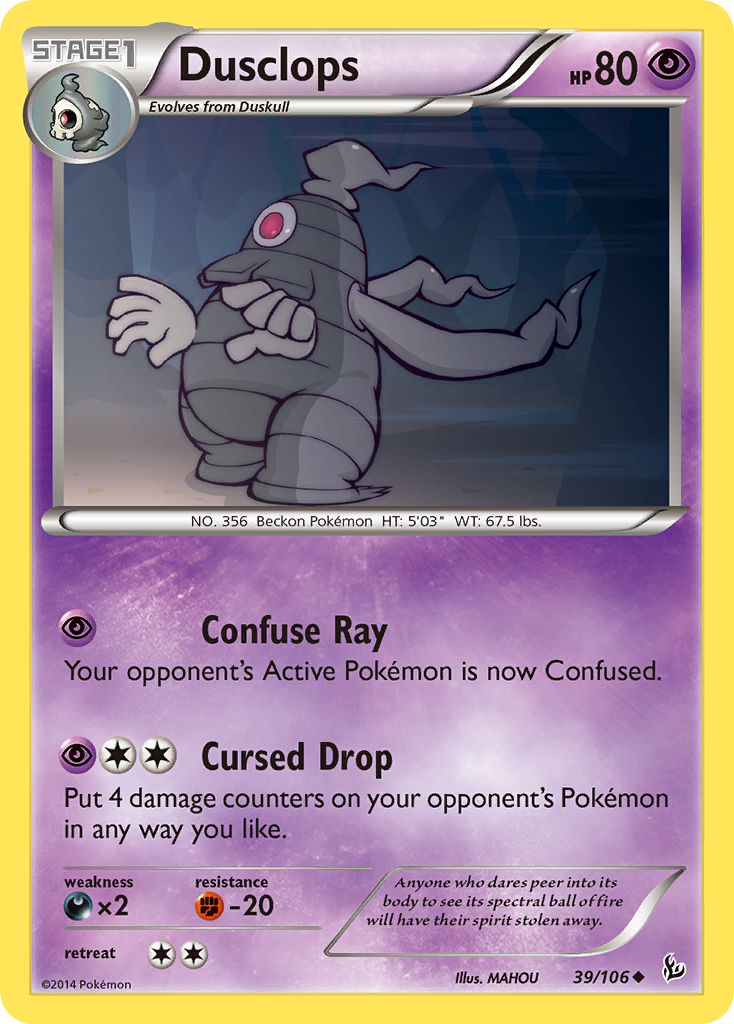 Dusclops (39/106) [XY: Flashfire] | Gear Gaming Fayetteville