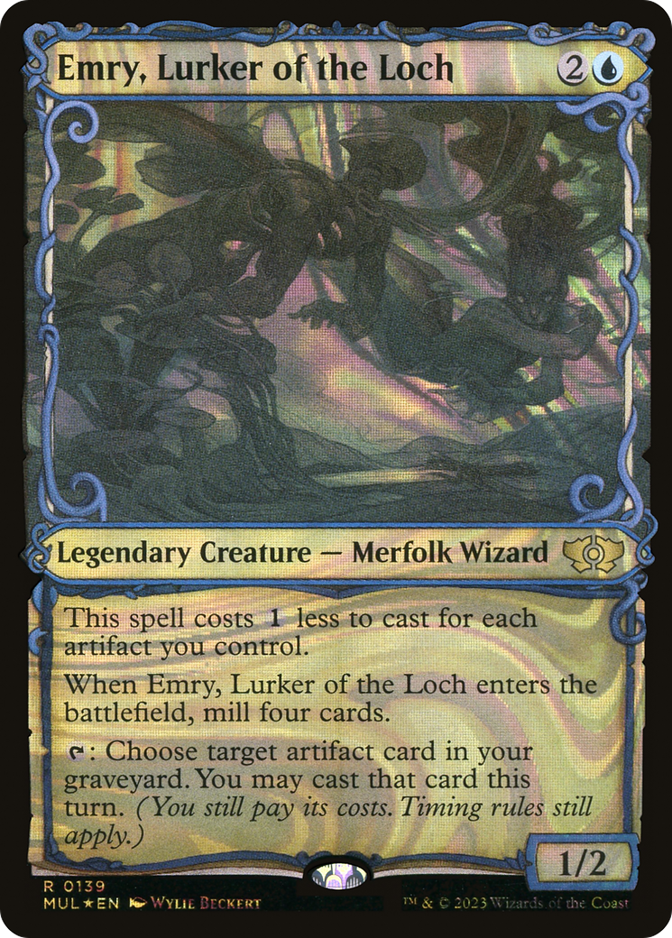 Emry, Lurker of the Loch (Halo Foil) [Multiverse Legends] | Gear Gaming Fayetteville