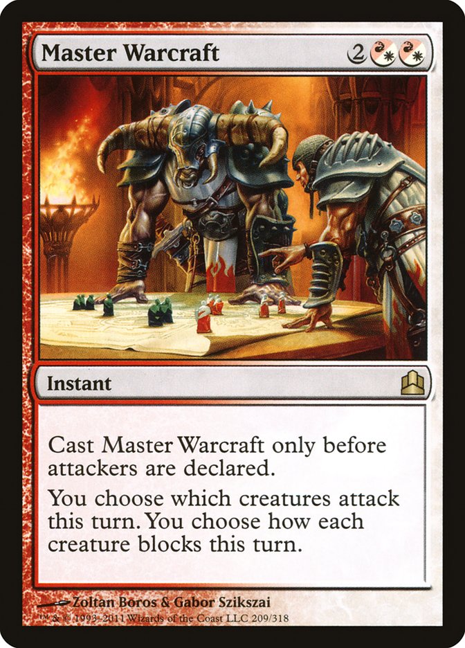 Master Warcraft [Commander 2011] | Gear Gaming Fayetteville