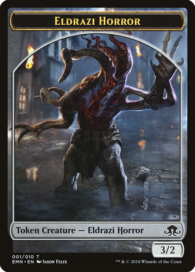 Eldrazi Horror Token [Eldritch Moon Tokens] | Gear Gaming Fayetteville