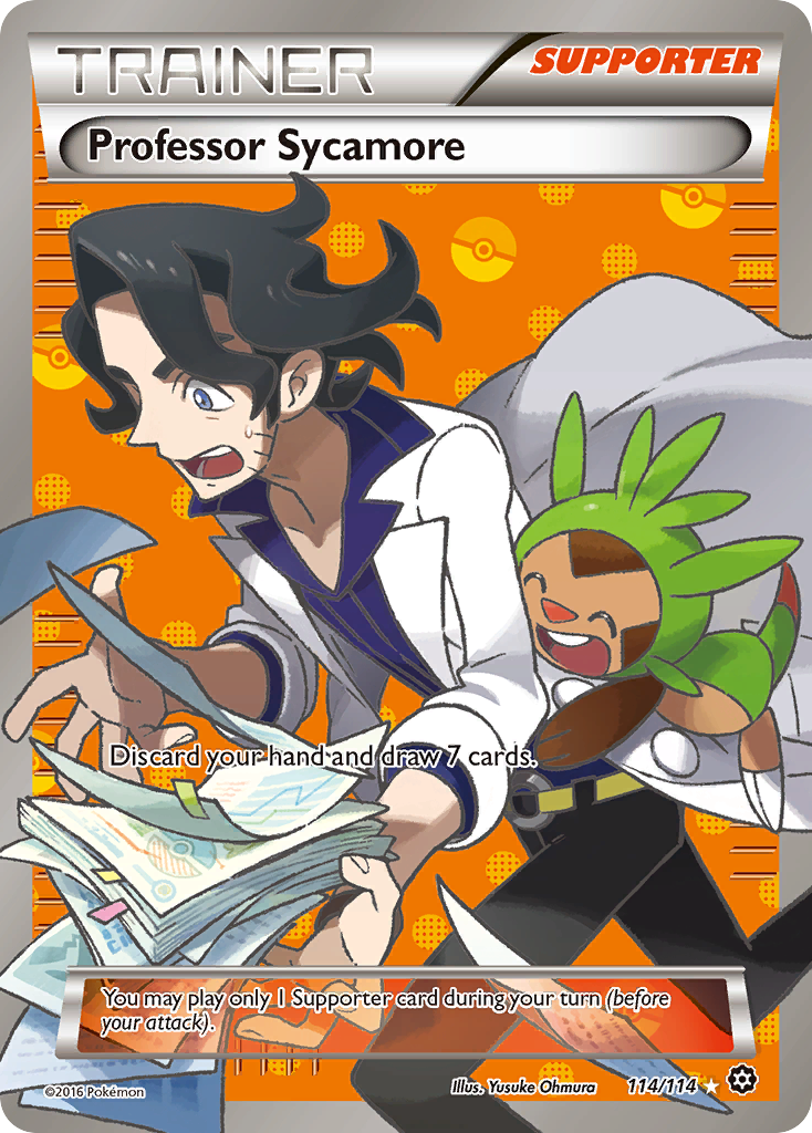 Professor Sycamore (114/114) [XY: Steam Siege] | Gear Gaming Fayetteville