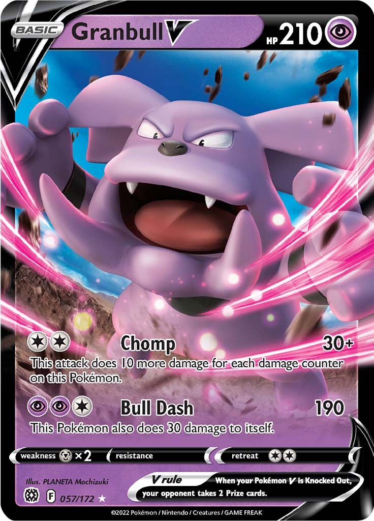 Granbull V (057/172) [Sword & Shield: Brilliant Stars] | Gear Gaming Fayetteville