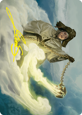 Traveling Minister Art Card (Gold-Stamped Signature) [Innistrad: Crimson Vow Art Series] | Gear Gaming Fayetteville