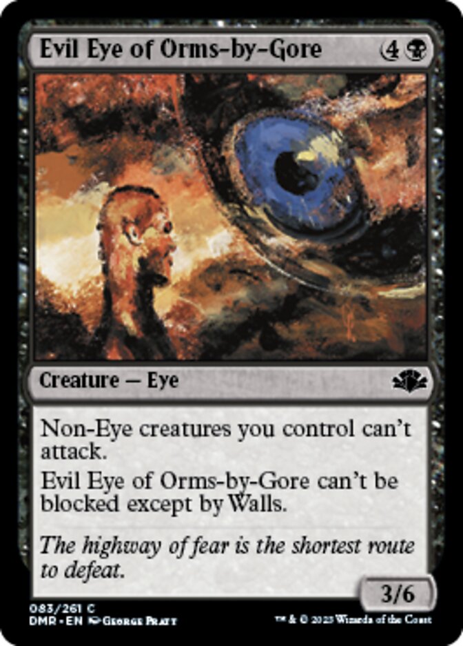 Evil Eye of Orms-by-Gore [Dominaria Remastered] | Gear Gaming Fayetteville