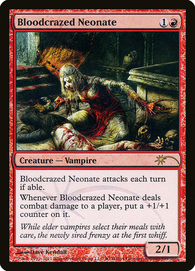 Bloodcrazed Neonate [Wizards Play Network 2011] | Gear Gaming Fayetteville