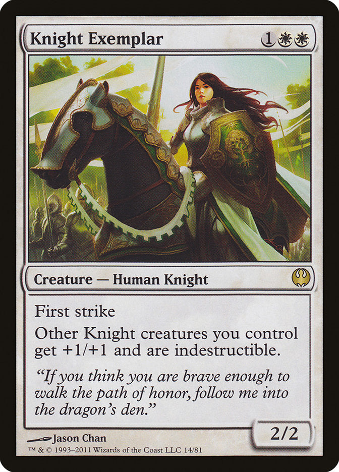 Knight Exemplar [Duel Decks: Knights vs. Dragons] | Gear Gaming Fayetteville