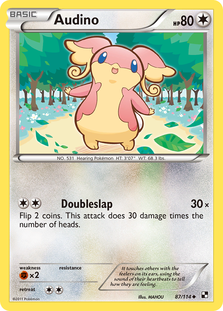 Audino (87/114) [Black & White: Base Set] | Gear Gaming Fayetteville