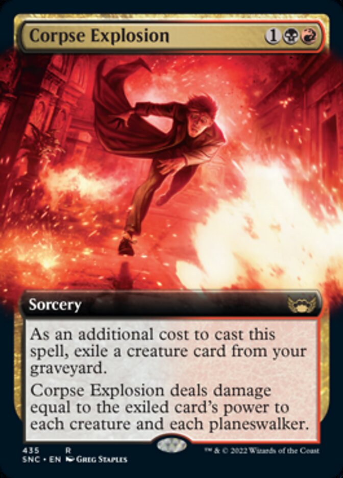 Corpse Explosion (Extended Art) [Streets of New Capenna] | Gear Gaming Fayetteville