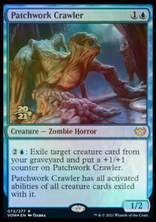 Patchwork Crawler [Innistrad: Crimson Vow Prerelease Promos] | Gear Gaming Fayetteville