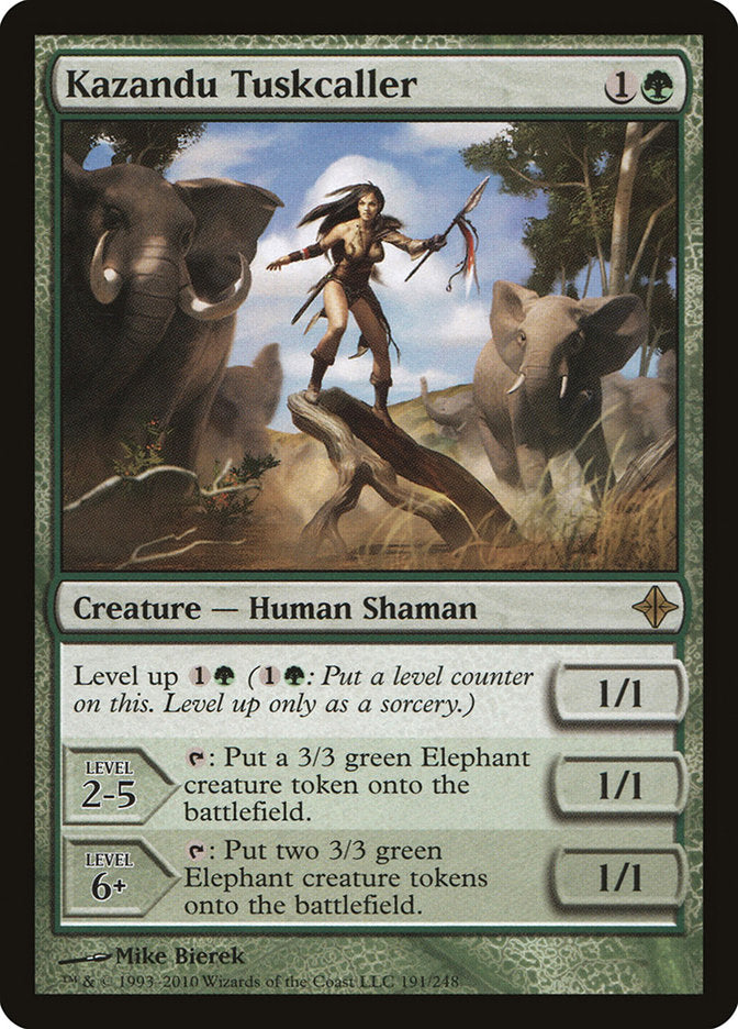 Kazandu Tuskcaller [Rise of the Eldrazi] | Gear Gaming Fayetteville
