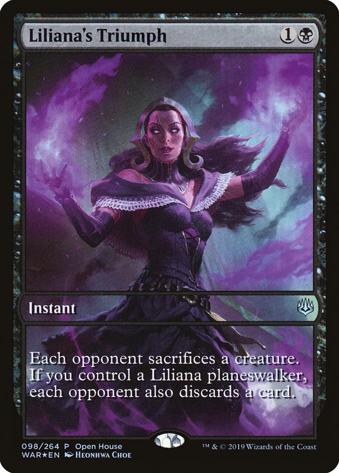 Liliana's Triumph (Open House) [War of the Spark Promos] | Gear Gaming Fayetteville