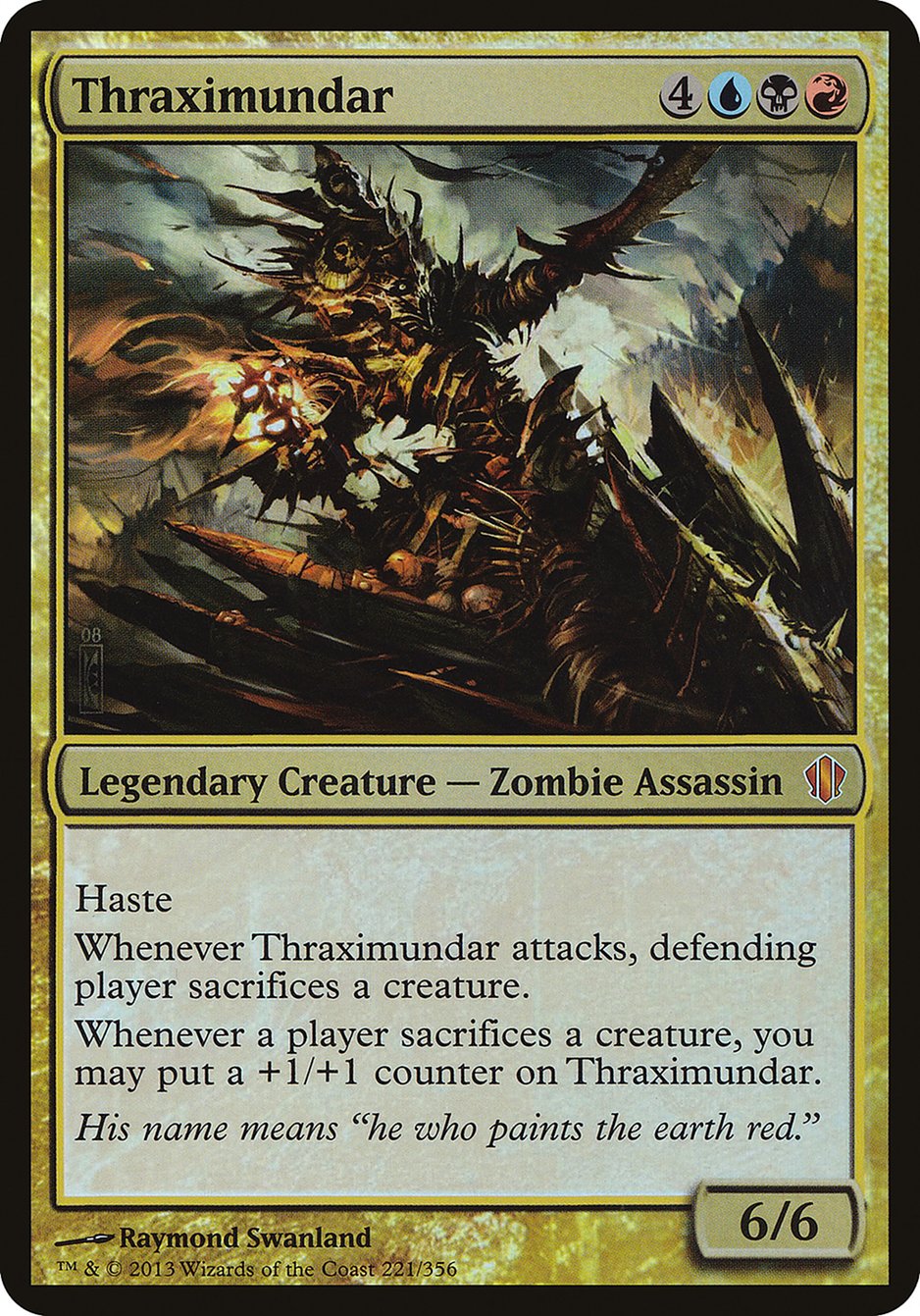 Thraximundar (Oversized) [Commander 2013 Oversized] | Gear Gaming Fayetteville