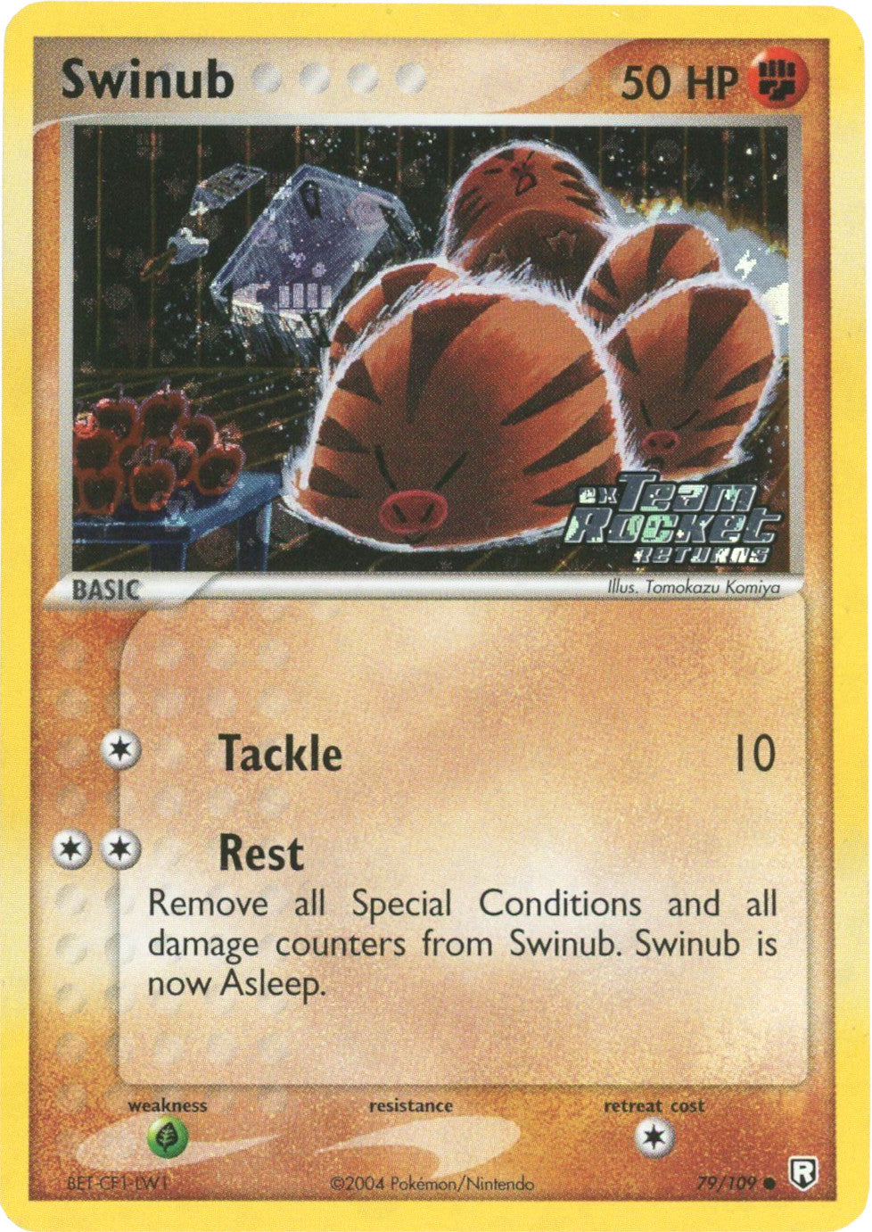 Swinub (79/109) (Stamped) [EX: Team Rocket Returns] | Gear Gaming Fayetteville