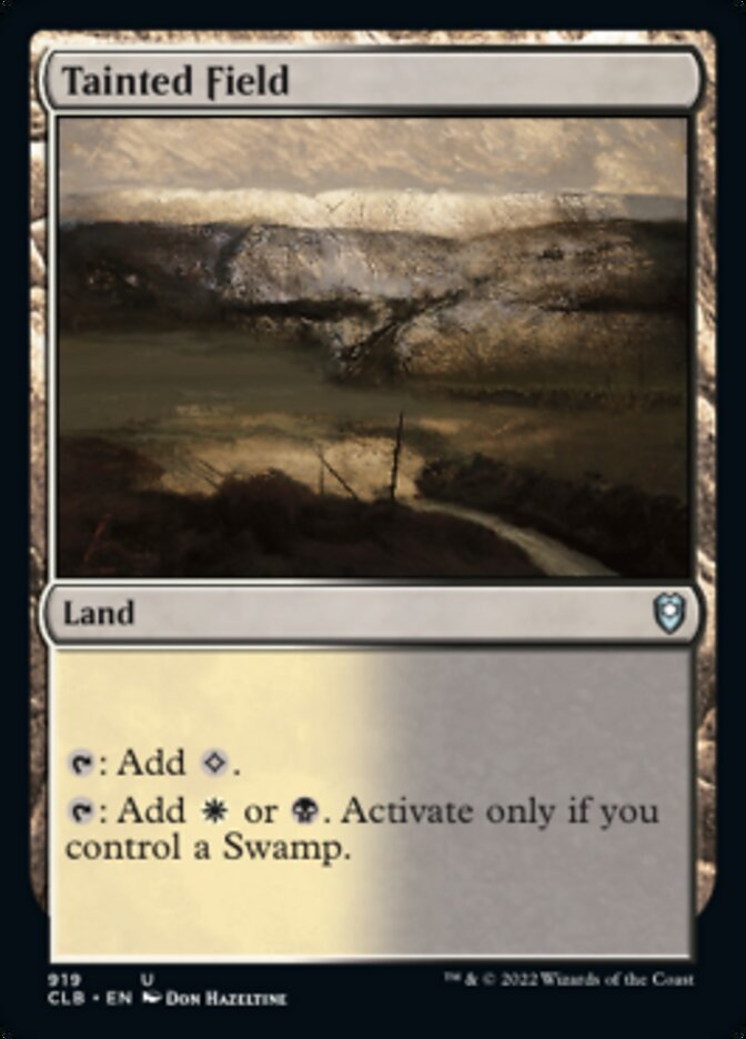 Tainted Field [Commander Legends: Battle for Baldur's Gate] | Gear Gaming Fayetteville