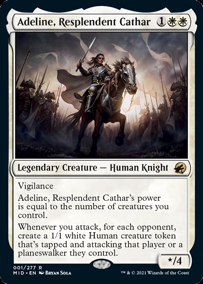 Adeline, Resplendent Cathar [Innistrad: Midnight Hunt] | Gear Gaming Fayetteville