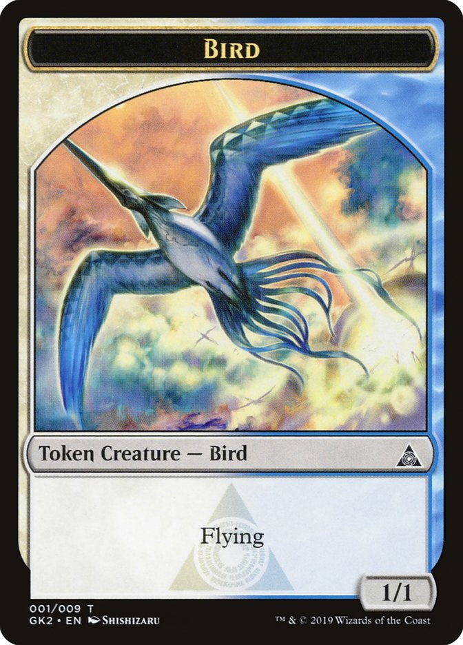 Bird // Sphinx Double-Sided Token [Ravnica Allegiance Guild Kit Tokens] | Gear Gaming Fayetteville