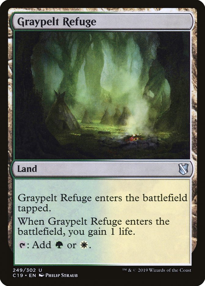 Graypelt Refuge [Commander 2019] | Gear Gaming Fayetteville