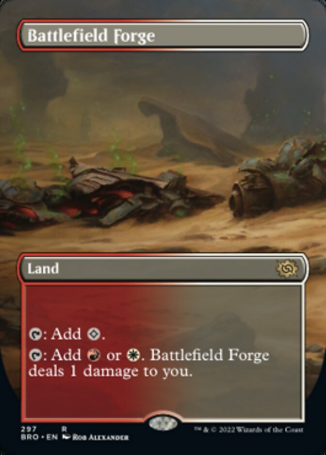 Battlefield Forge (Borderless Alternate Art) [The Brothers' War] | Gear Gaming Fayetteville