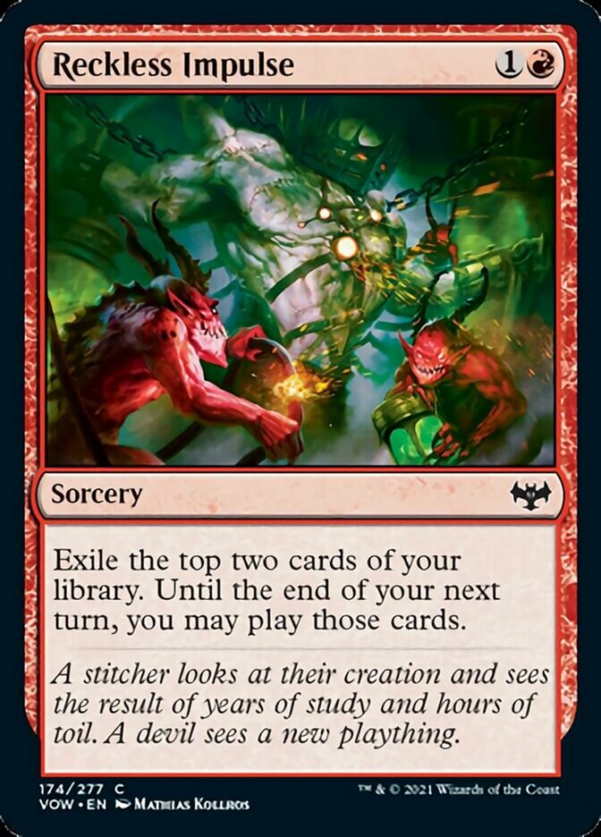 Reckless Impulse [Innistrad: Crimson Vow] | Gear Gaming Fayetteville