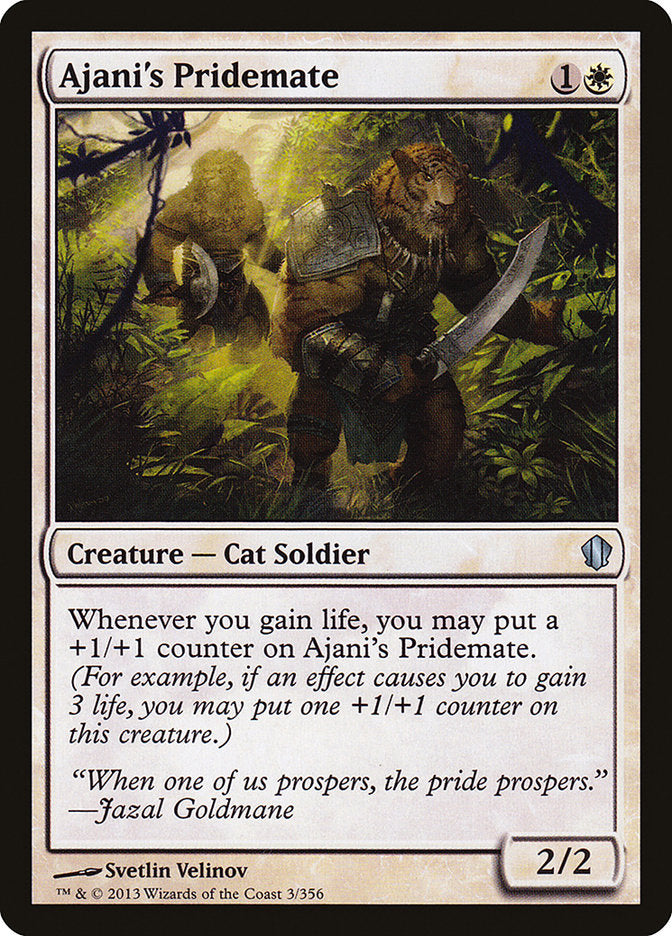 Ajani's Pridemate [Commander 2013] | Gear Gaming Fayetteville