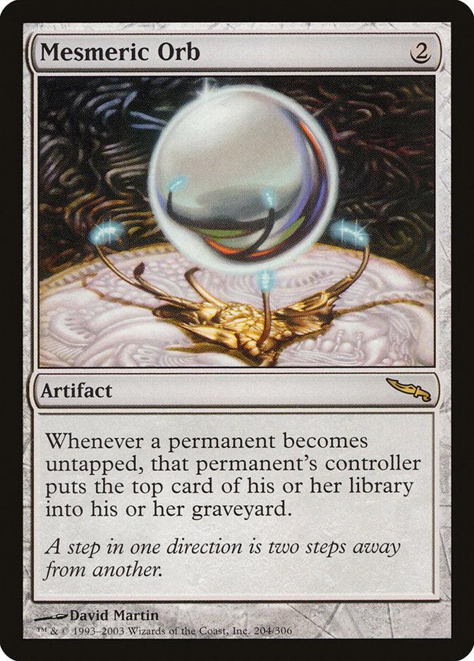Mesmeric Orb [Mirrodin] | Gear Gaming Fayetteville