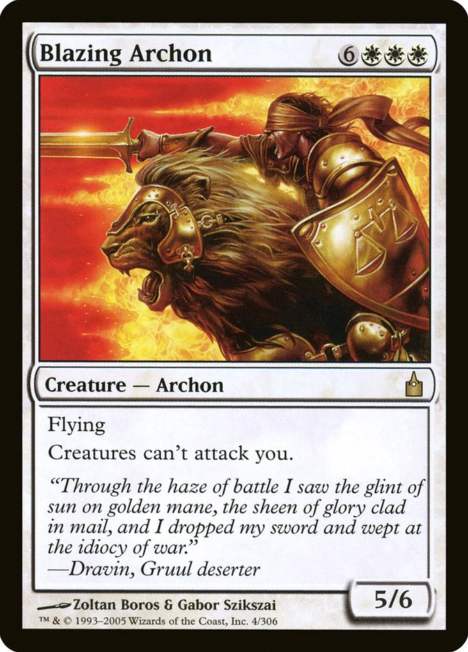 Blazing Archon [Ravnica: City of Guilds] | Gear Gaming Fayetteville