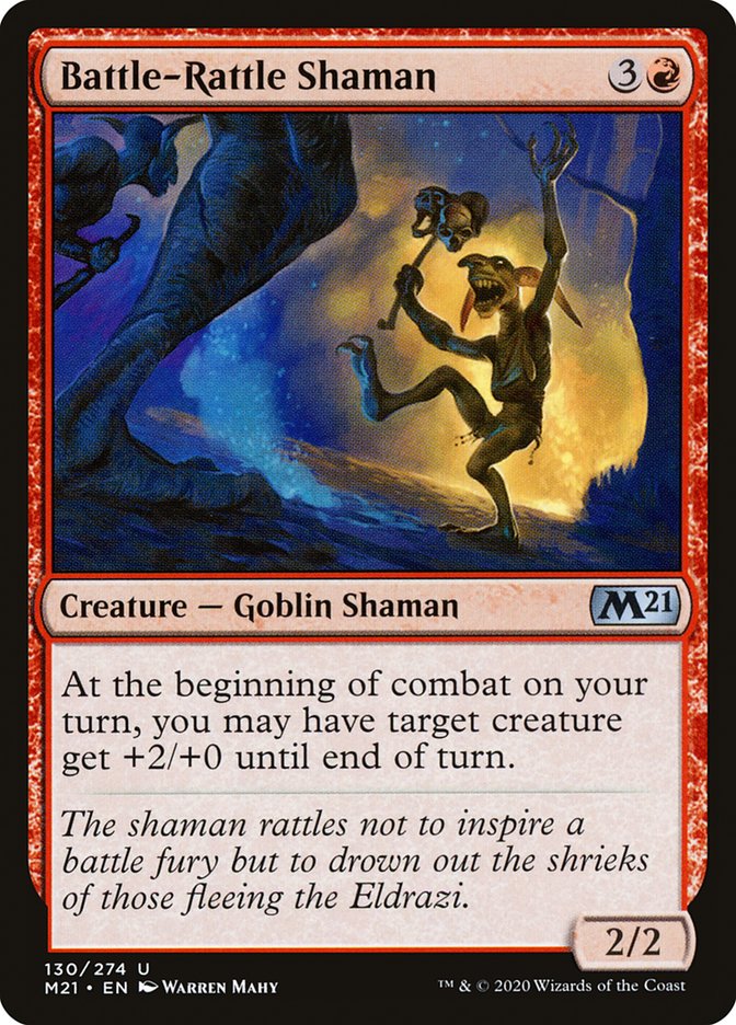 Battle-Rattle Shaman [Core Set 2021] | Gear Gaming Fayetteville