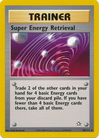 Super Energy Retrieval (89/111) [Neo Genesis Unlimited] | Gear Gaming Fayetteville