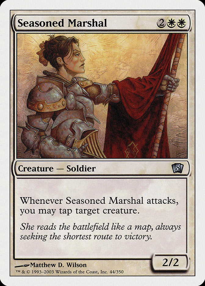 Seasoned Marshal [Eighth Edition] | Gear Gaming Fayetteville