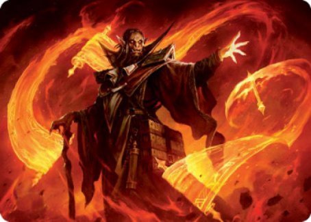 Plargg, Dean of Chaos Art Card [Strixhaven: School of Mages Art Series] | Gear Gaming Fayetteville