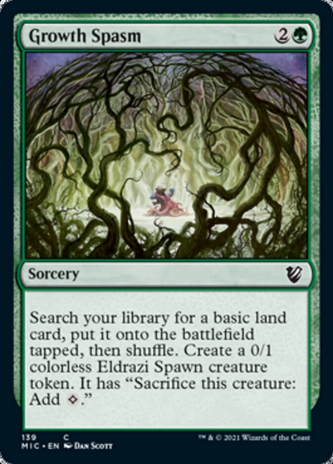 Growth Spasm [Innistrad: Midnight Hunt Commander] | Gear Gaming Fayetteville