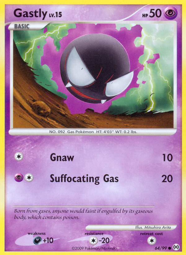 Gastly (64/99) [Platinum: Arceus] | Gear Gaming Fayetteville