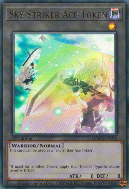 Token: Sky Striker Ace [MAMA-EN013] Ultra Rare | Gear Gaming Fayetteville