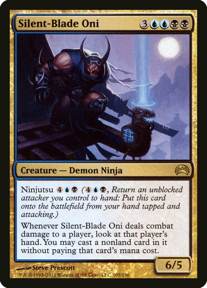 Silent-Blade Oni [Planechase 2012] | Gear Gaming Fayetteville