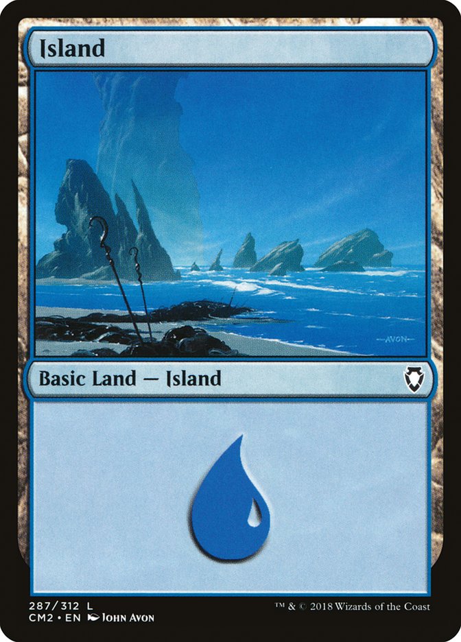 Island (287) [Commander Anthology Volume II] | Gear Gaming Fayetteville