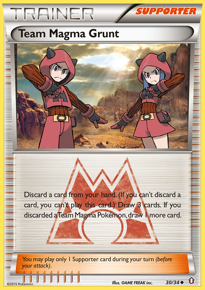 Team Magma Grunt (30/34) [XY: Double Crisis] | Gear Gaming Fayetteville