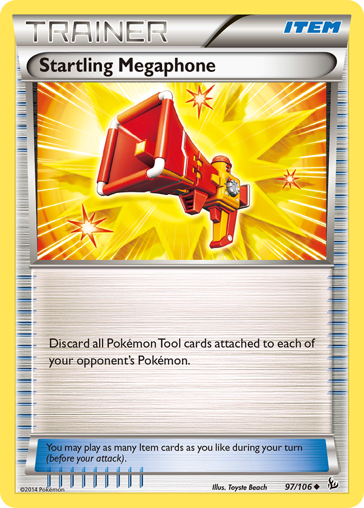 Startling Megaphone (97/106) [XY: Flashfire] | Gear Gaming Fayetteville