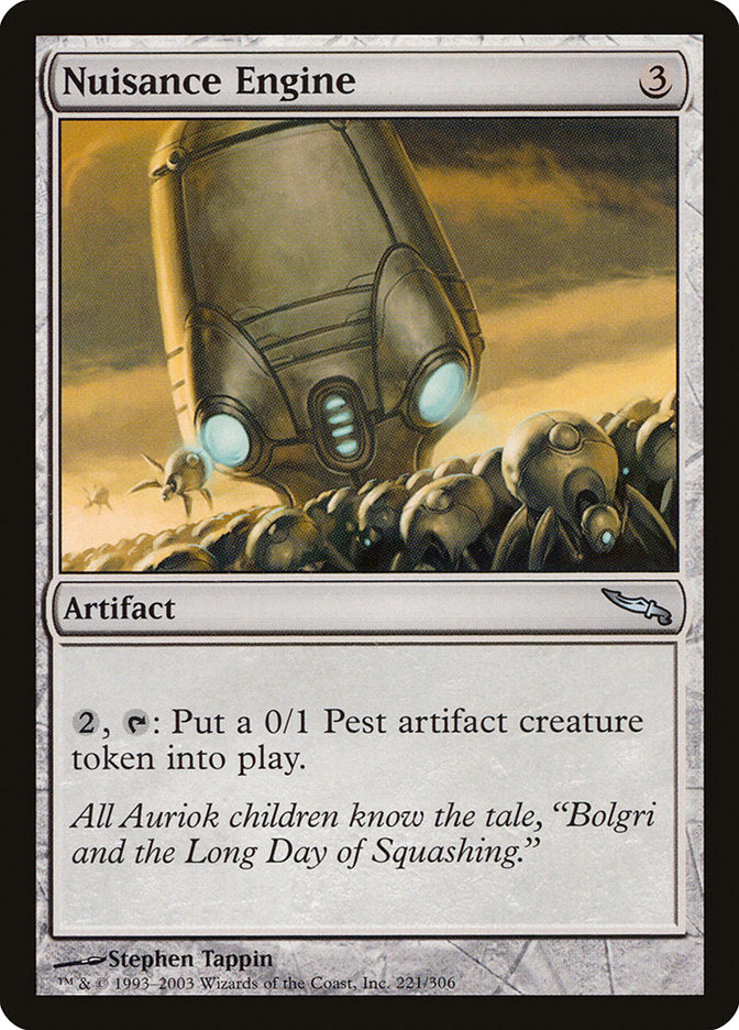 Nuisance Engine [Mirrodin] | Gear Gaming Fayetteville