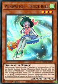 Windwitch - Freeze Bell [BLVO-EN017] Ultra Rare | Gear Gaming Fayetteville