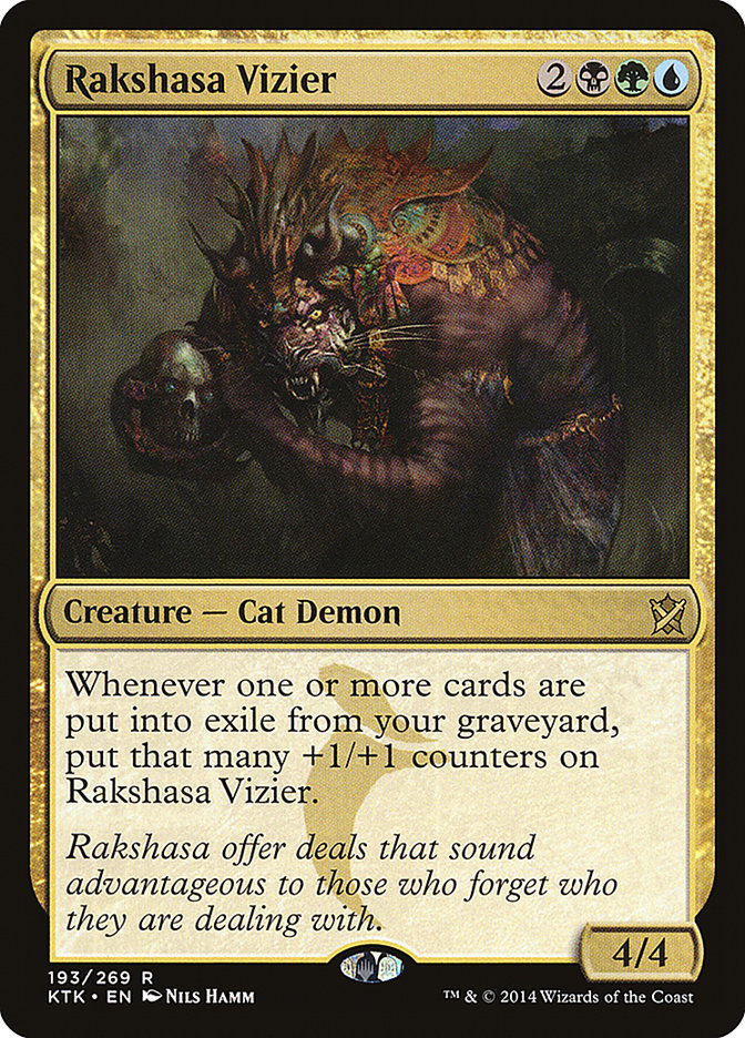 Rakshasa Vizier [Khans of Tarkir] | Gear Gaming Fayetteville