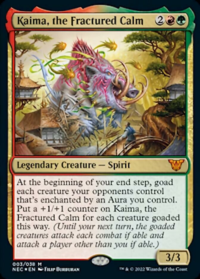 Kaima, the Fractured Calm [Kamigawa: Neon Dynasty Commander] | Gear Gaming Fayetteville
