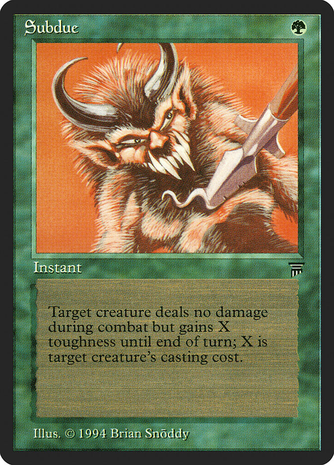 Subdue [Legends] | Gear Gaming Fayetteville