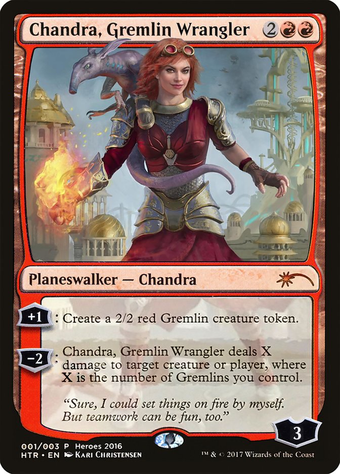 Chandra, Gremlin Wrangler [Heroes of the Realm] | Gear Gaming Fayetteville