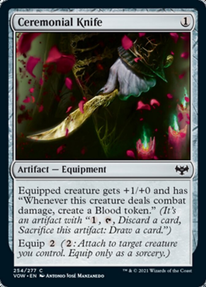 Ceremonial Knife [Innistrad: Crimson Vow] | Gear Gaming Fayetteville