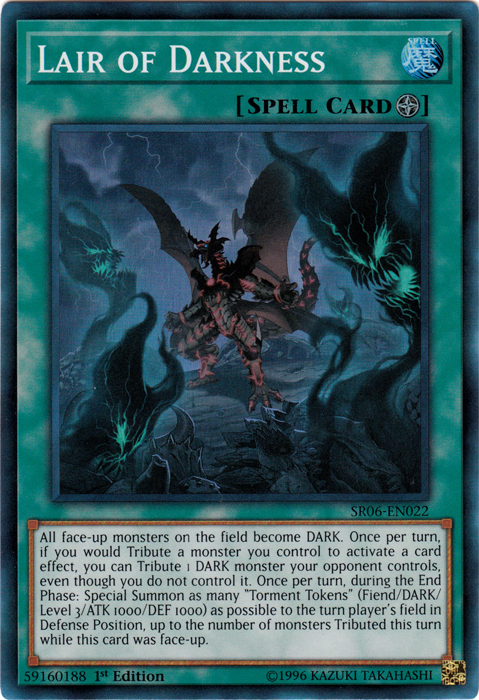 Lair of Darkness [SR06-EN022] Super Rare | Gear Gaming Fayetteville