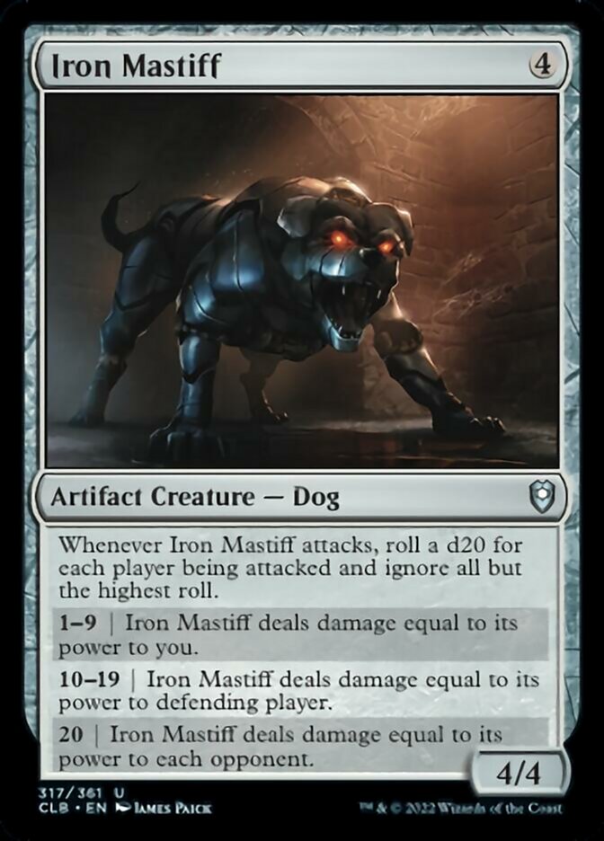 Iron Mastiff [Commander Legends: Battle for Baldur's Gate] | Gear Gaming Fayetteville