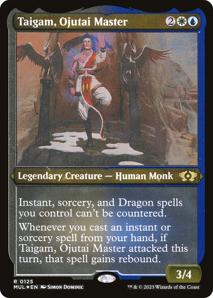 Taigam, Ojutai Master (Foil Etched) [Multiverse Legends] | Gear Gaming Fayetteville