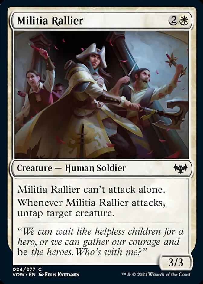 Militia Rallier [Innistrad: Crimson Vow] | Gear Gaming Fayetteville
